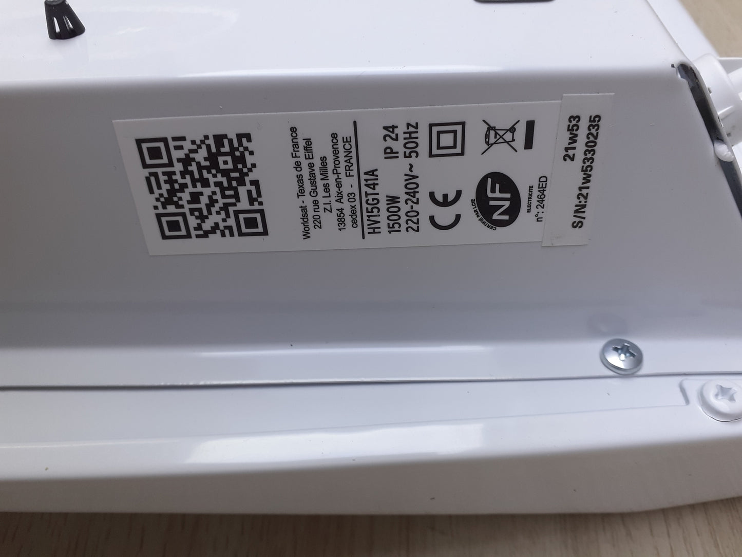 Carrera  49699 Heizkörper, Keramik LCD 1500 W, I21555