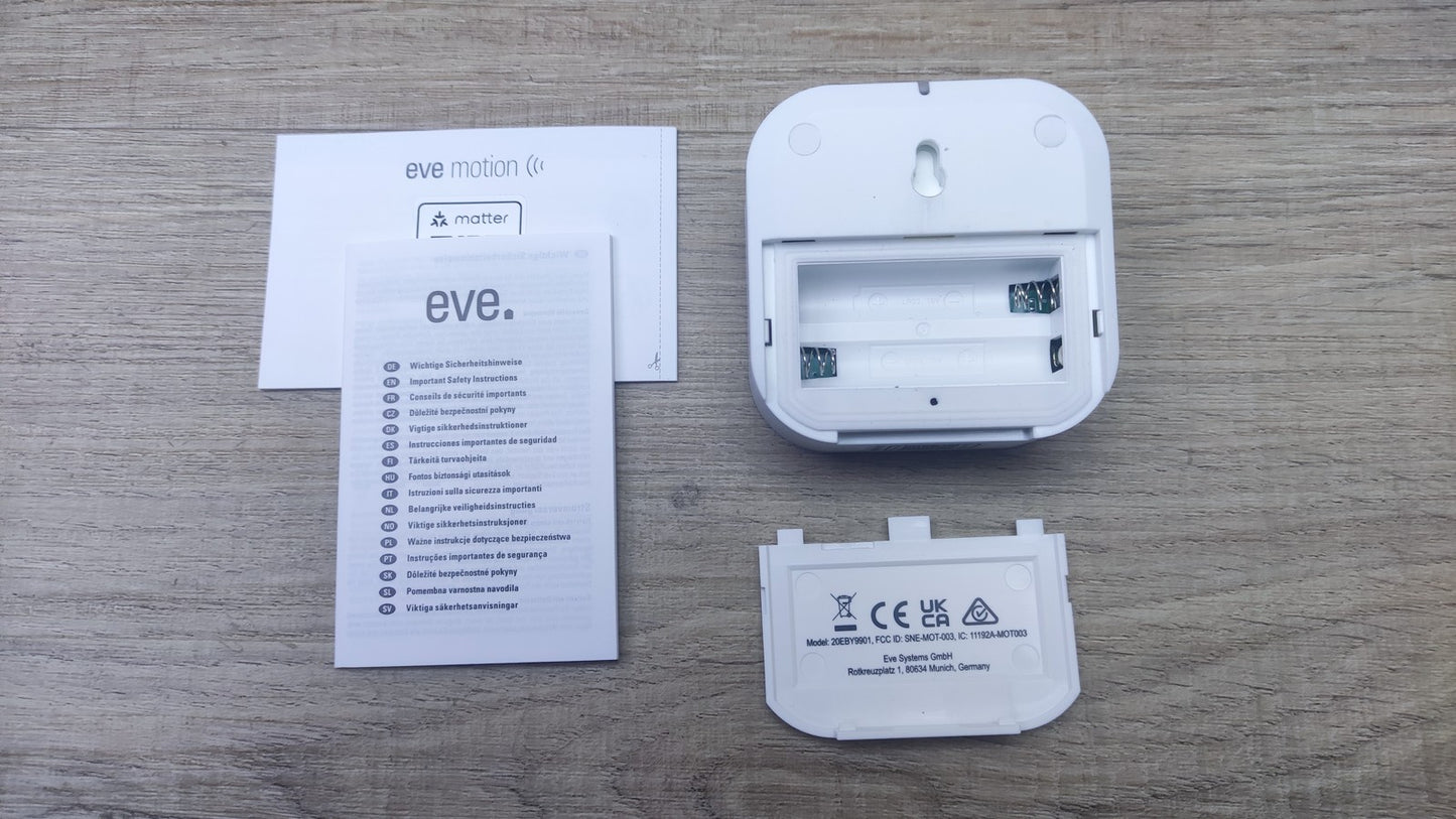 Eve Motion (Matter) Bewegungssensor mit Lichtsensor, I37425