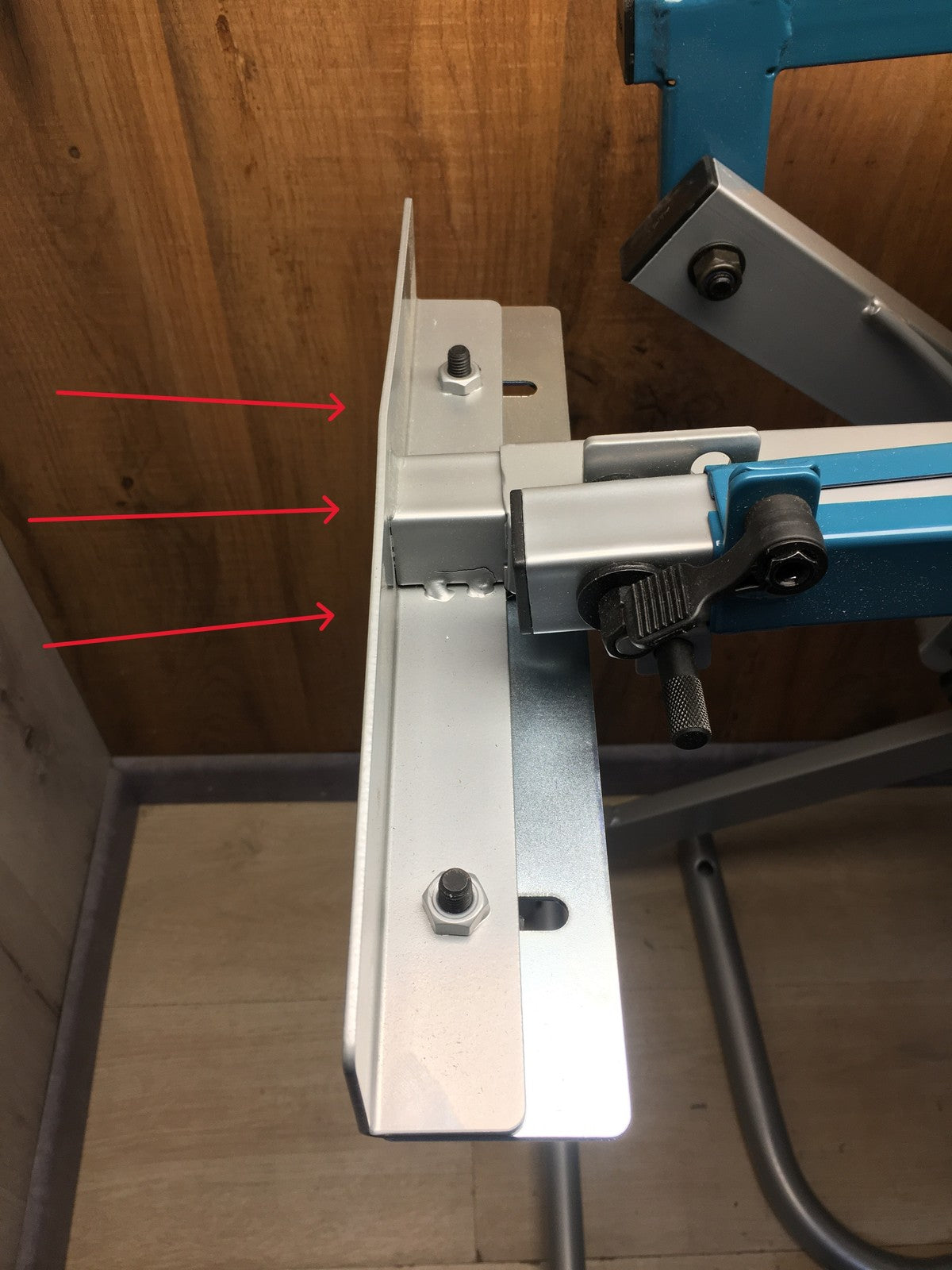 Makita WST01N Gehrungssägenständer 198687-1, lastbar bis 100 kg, I38519
