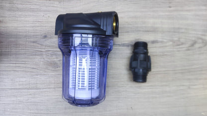 Gardena 1731-20 Pumpen-Vorfilter für Wasserdurchfluss bis 3000 l/h, I38247