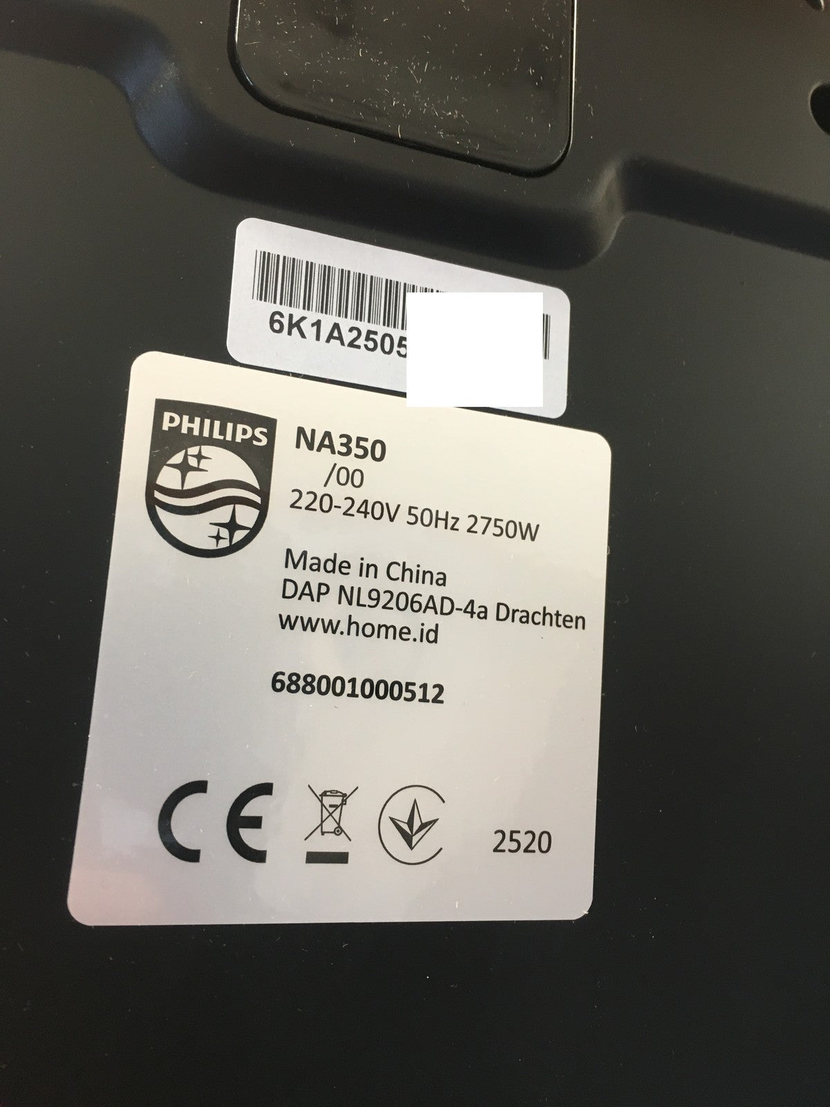 Philips Heißluftfritteuse NA350/00, 9L, 2 Körbe, I39257