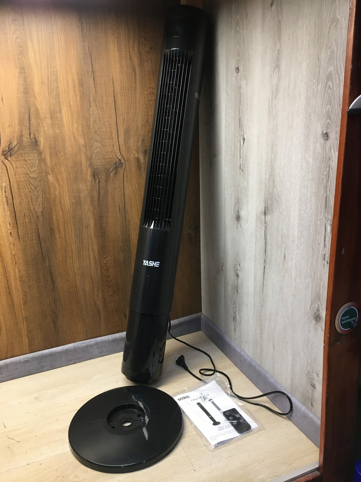 YASHE NDTFT14RH Turmventilator, 50W, schwarz, I36411