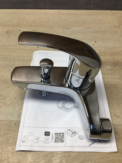 GROHE 33300002 Eurosmart Einhand-Wannenbatterie, Wasserhahn, I37389