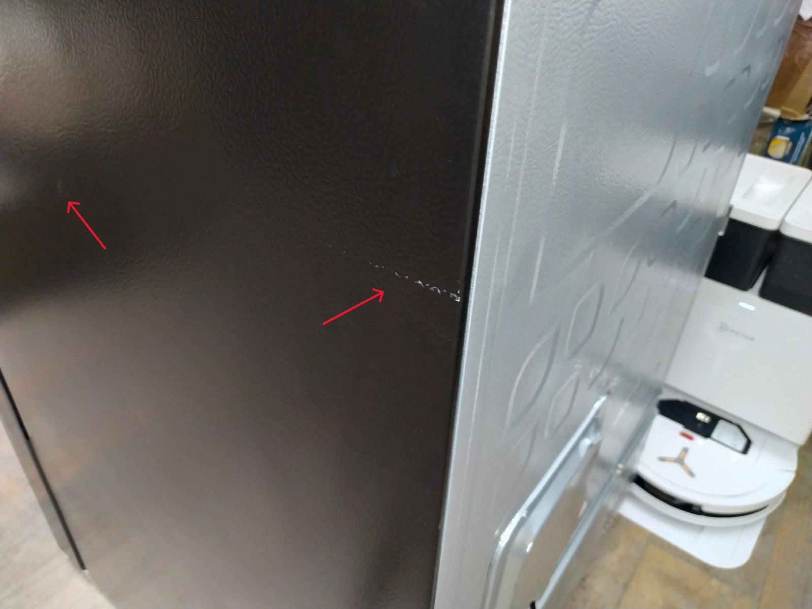 Hisense RF632N4WFE Kühlschrank Freistehend French Door 485 L NoFrost Schwarz