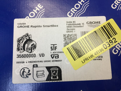 GROHE Rapido SmartBox Unterputz-Einbaukörper 35600000, I36907