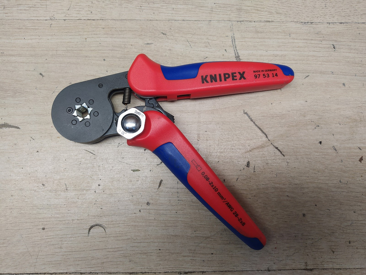 KNIPEX 97 53 14 Selbsteinstellende Crimpzange für Aderendhülsen I37401
