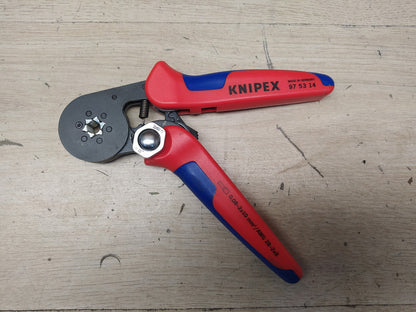 KNIPEX 97 53 14 Selbsteinstellende Crimpzange für Aderendhülsen I37401
