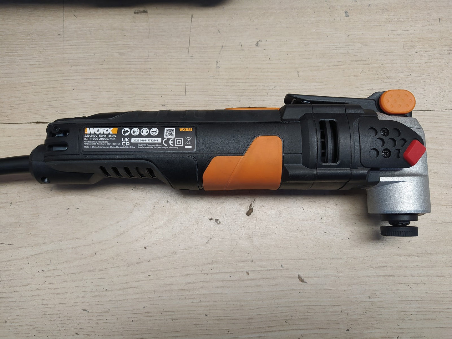 WORX WX681 Multifunktionswerkzeug 450W, I38537