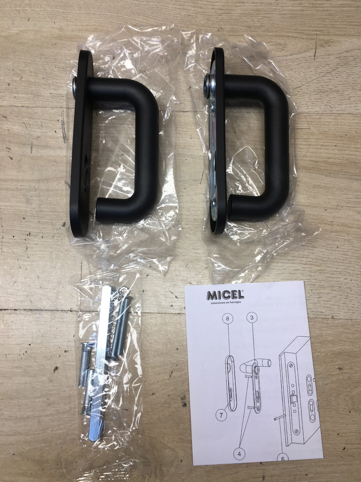 Micel 00234 Türgriff mit 72 mm Schlüsselloch, I39901