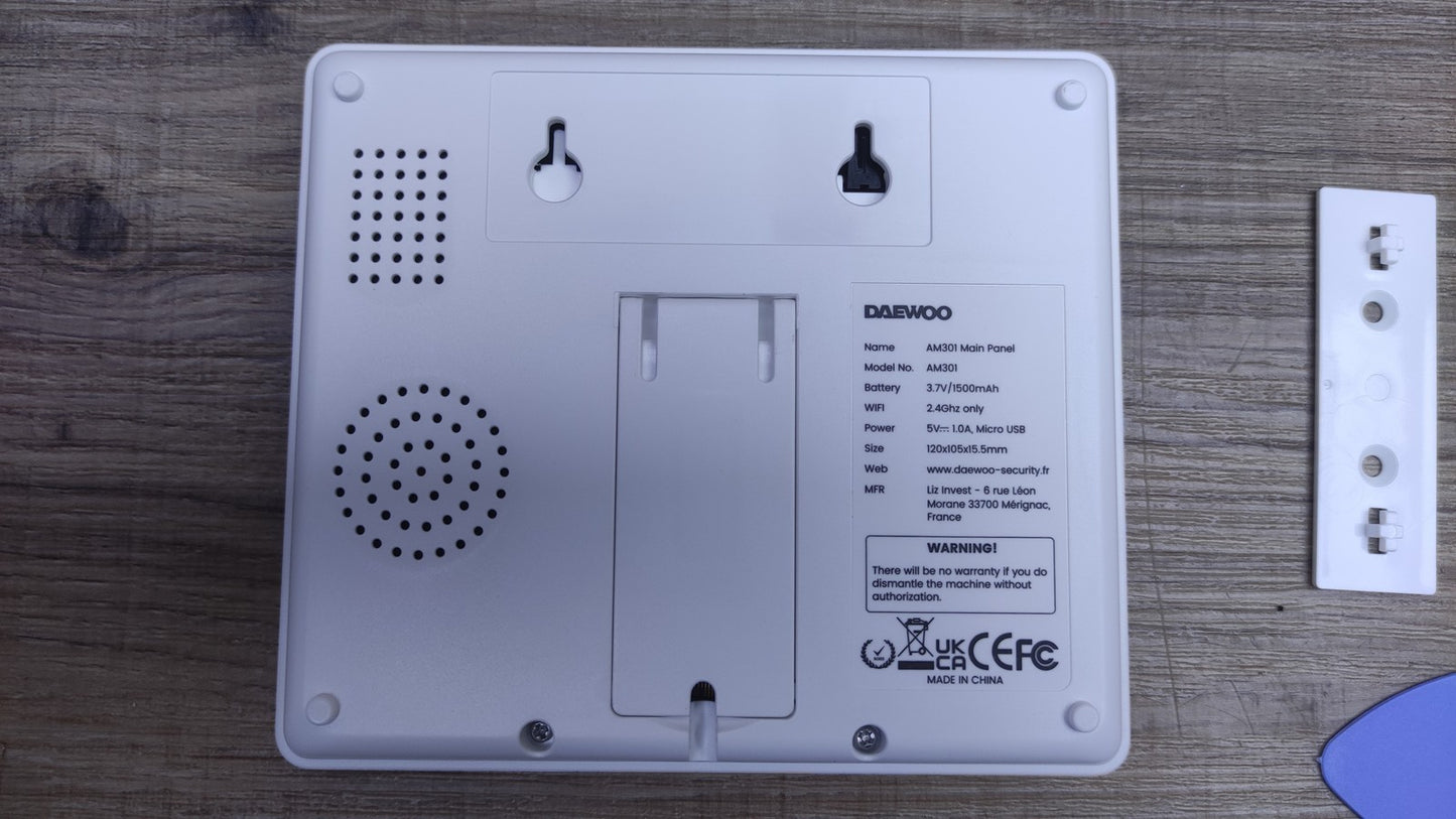 Daewoo AM301 Alarmanlage Set, Zentrale mit Touchscreen I35243