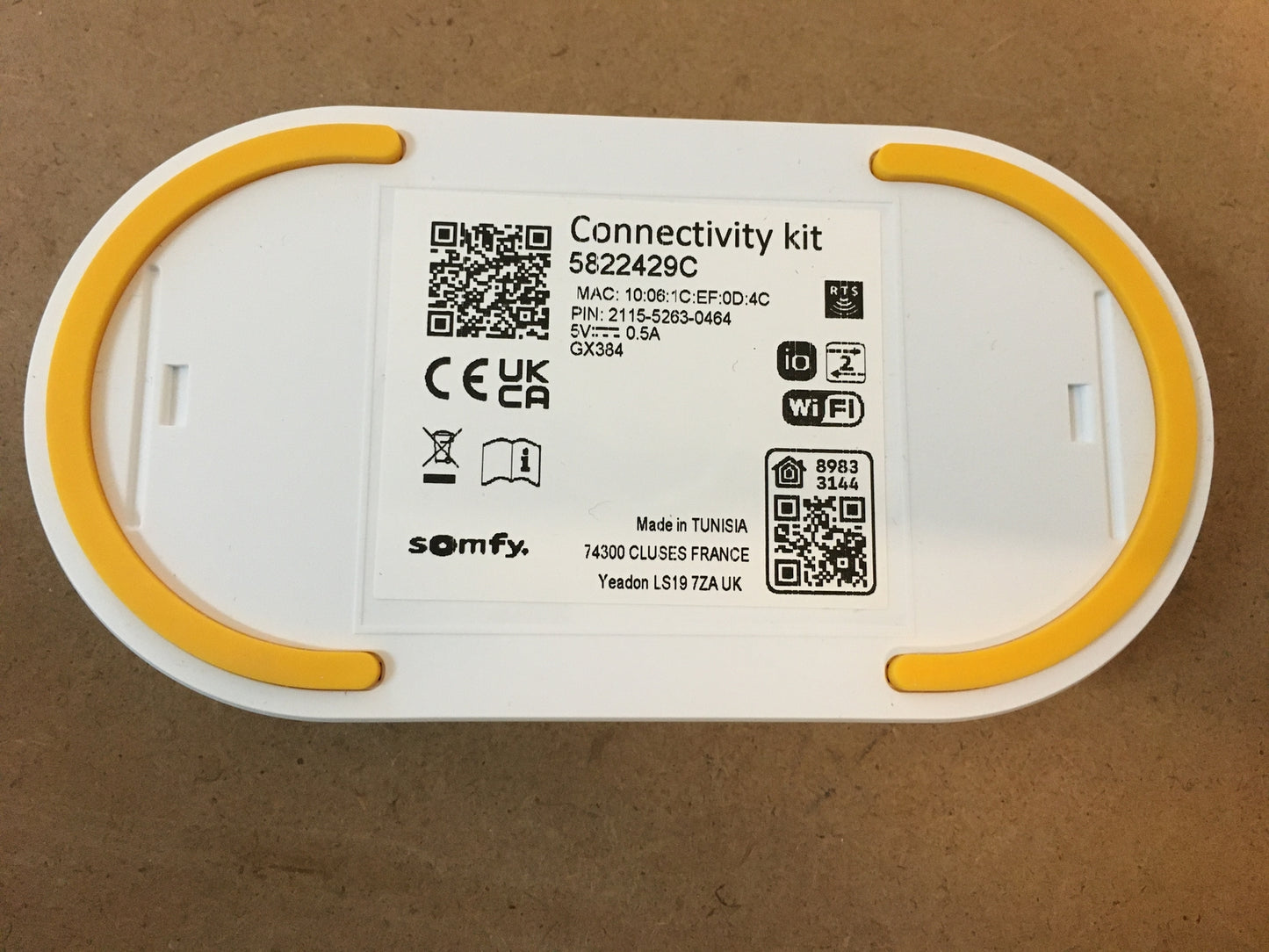 Somfy 1870755 TaHoma mini Connectivity Kit Steuerzentrale, I32385