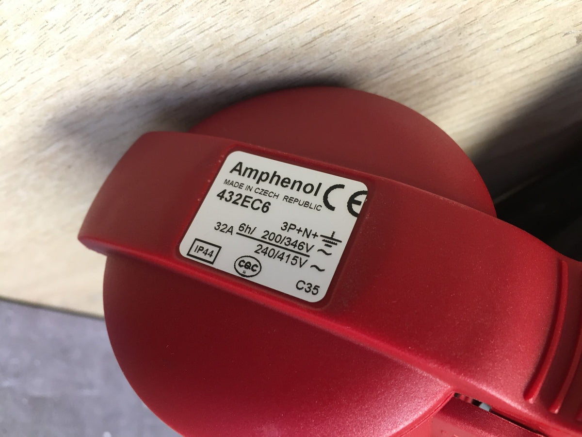 Amphenol 432EC6 Verlängerungskabel CEE IP44 10 m 32 A/415 V, I40141
