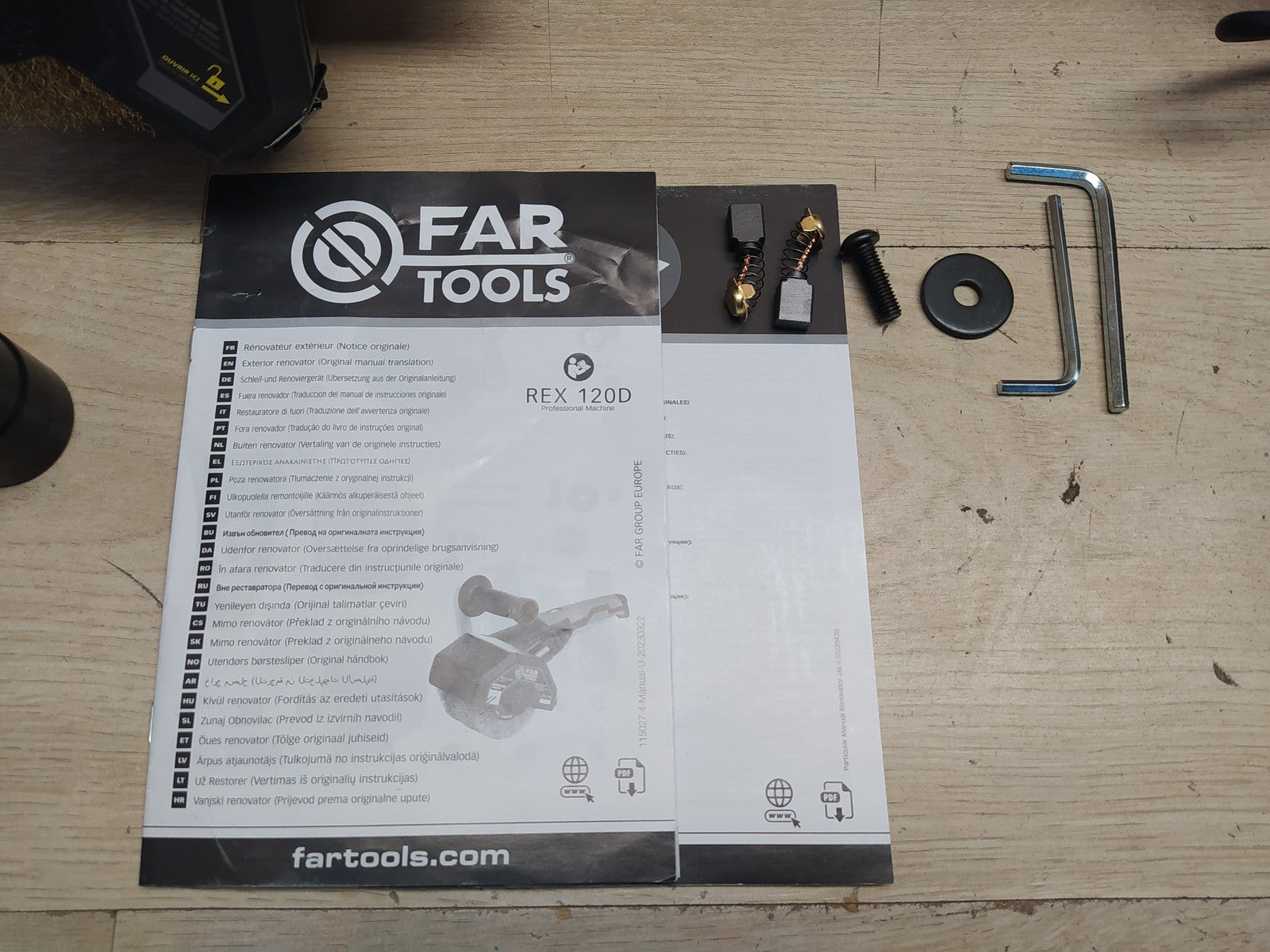 Fartools REX 120D Schleifmaschine (115027), 1300 W, I37969