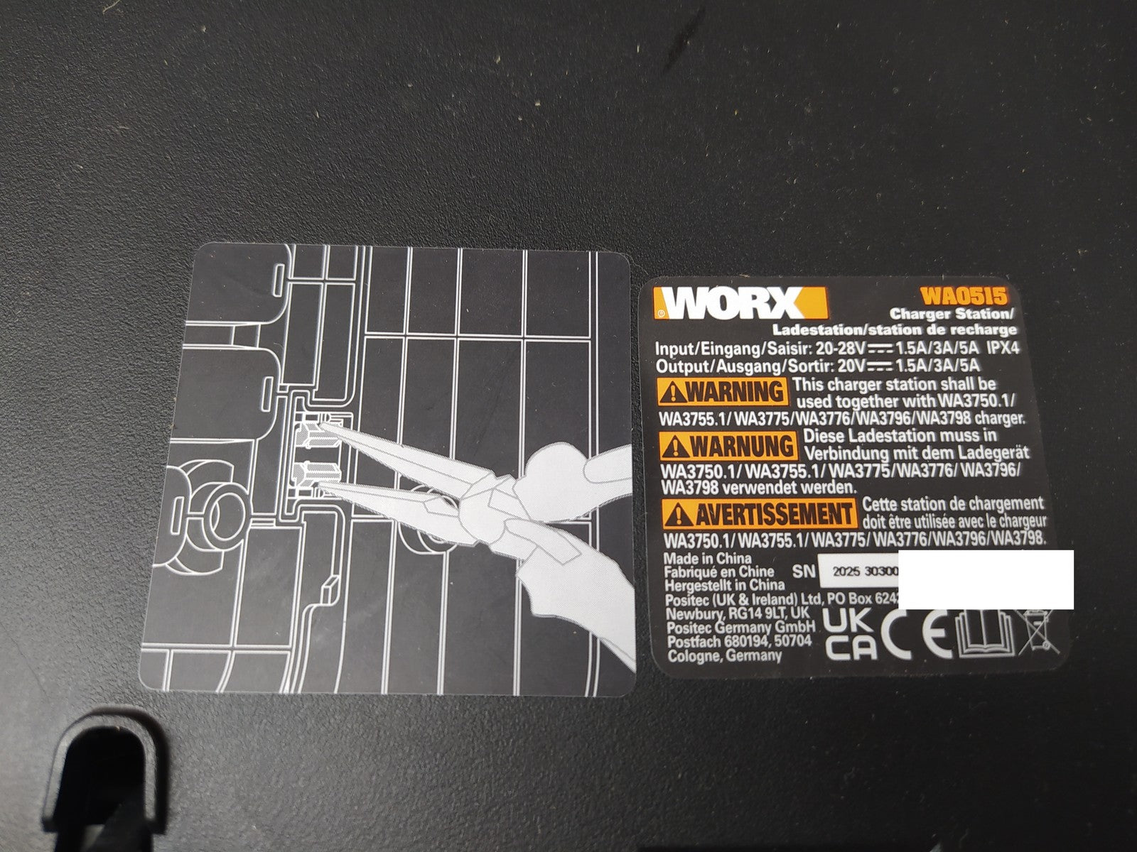 WORX Landroid Vision M600 Mähroboter ohne Begrenzungskabel WR206E.1 I38959