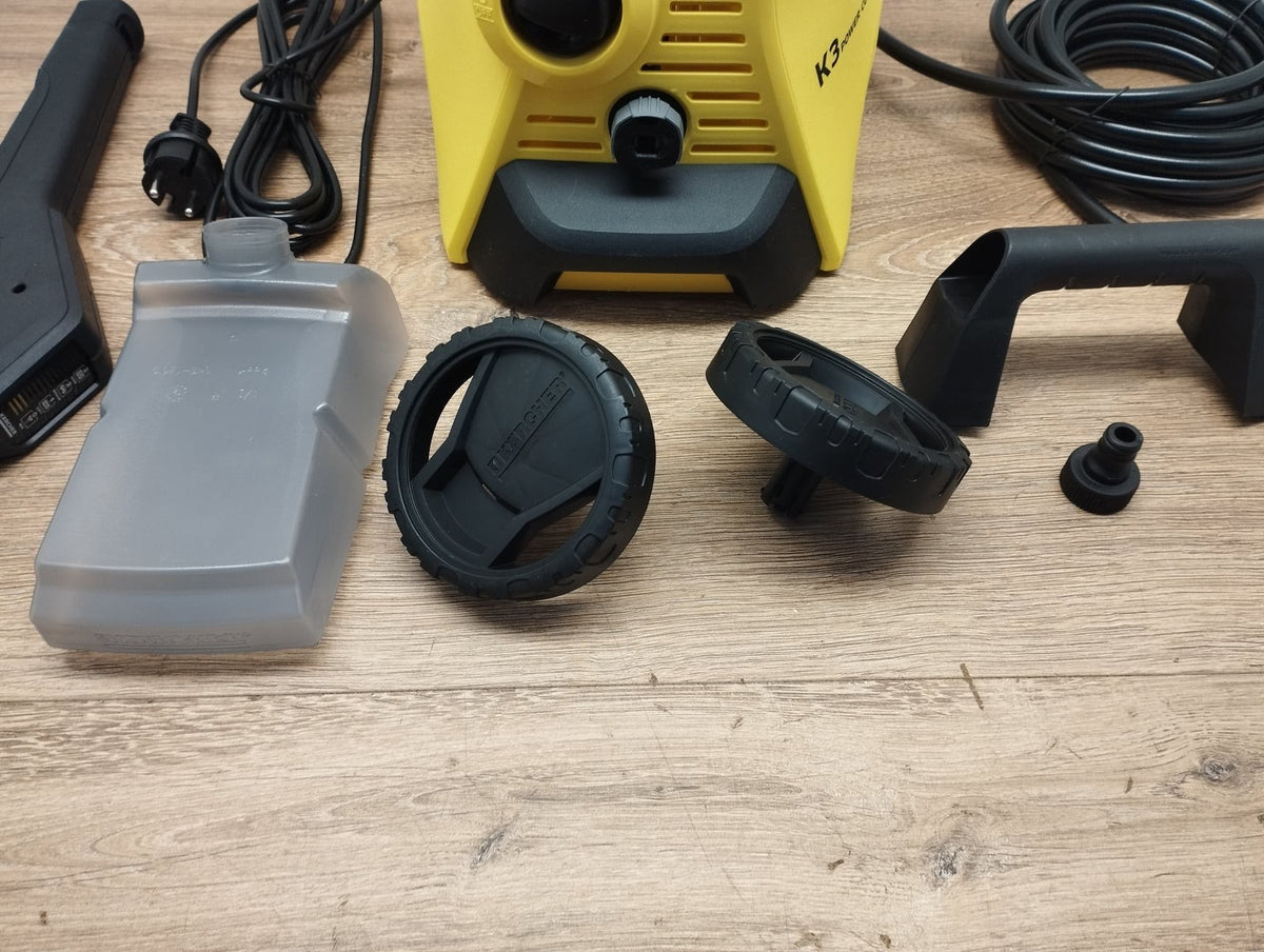 Kärcher K3 Power Control Hochdruckreiniger 1.676-100.0 mit Dreckfräser gelb
