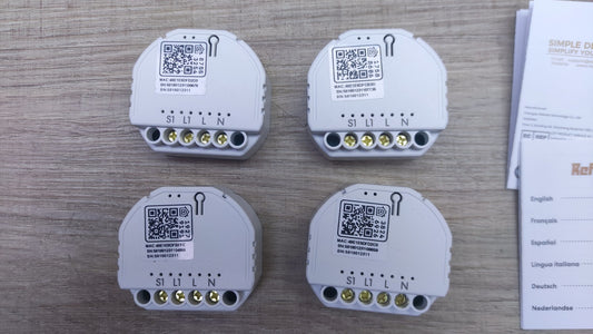Refoss MSS810 WLAN Relai Schalter, 4-er Set, I37996