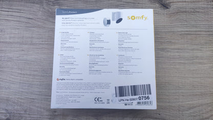 Somfy 1870289 Vernetzter Rauchmelder, 85dB Sirene, I37504