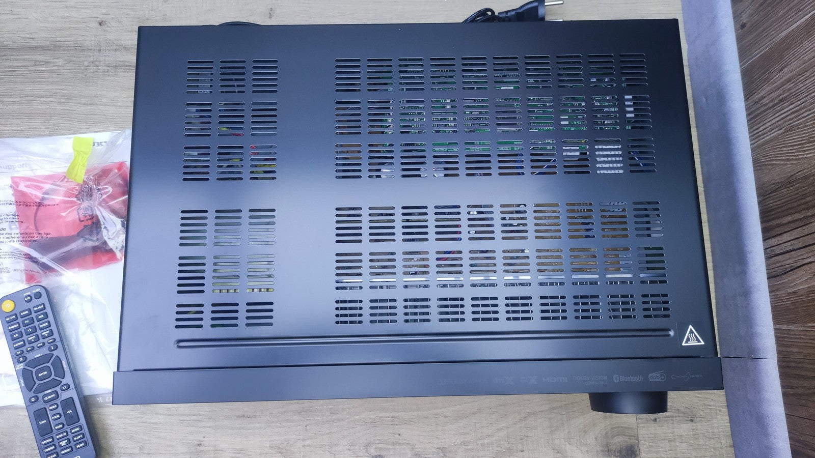 Onkyo TX-SR393DAB AV-Receiver (schwarz), I37674