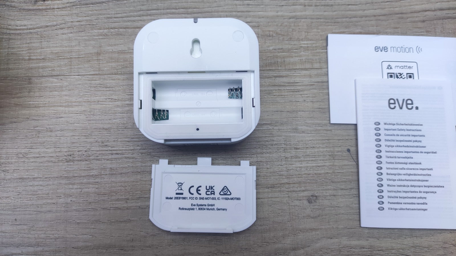 Eve Motion (Matter) Bewegungssensor mit Lichtsensor, I37496