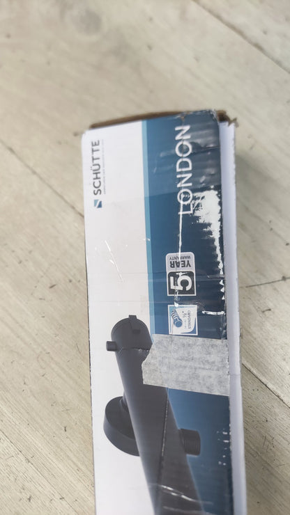 SCHÜTTE 52466 LONDON Thermostat Duscharmatur schwarz, I38445