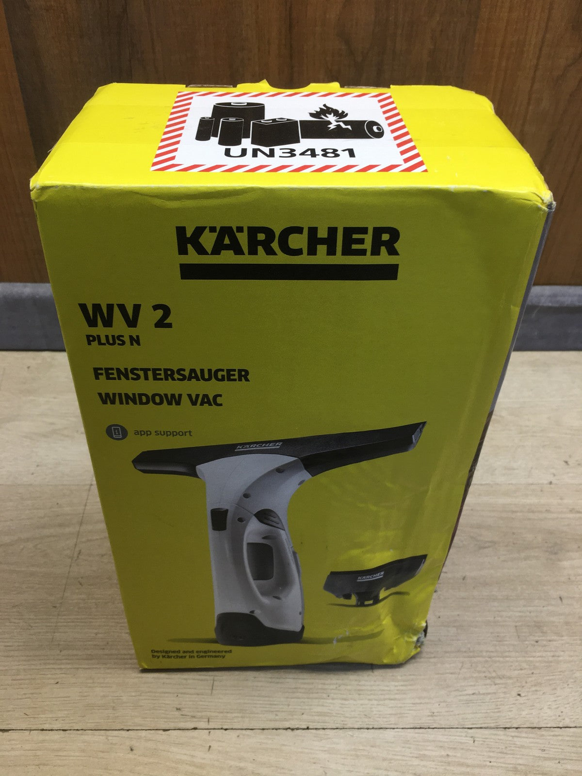 Kärcher 1.633-642.0 Akku-Fenstersauger WV 2 Plus N, I38358