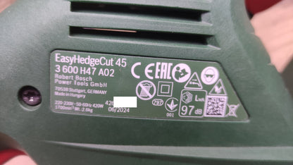 Bosch Elektrische Heckenschere EasyHedgeCut 45