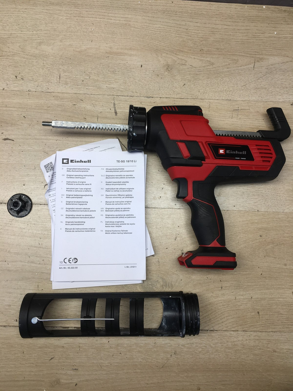 Einhell Akku-Kartuschenpistole TE-SG 18/10 Li-Solo, I40046