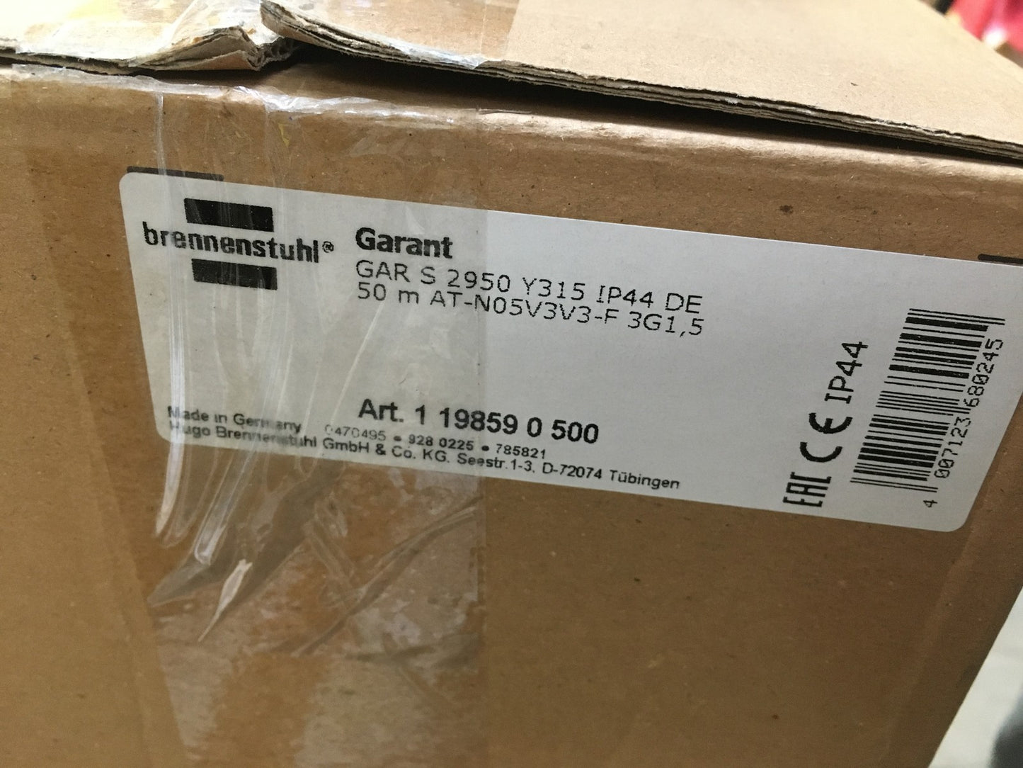 Brennenstuhl Garant IP44 Kabeltrommel 50m outdoor, I37897