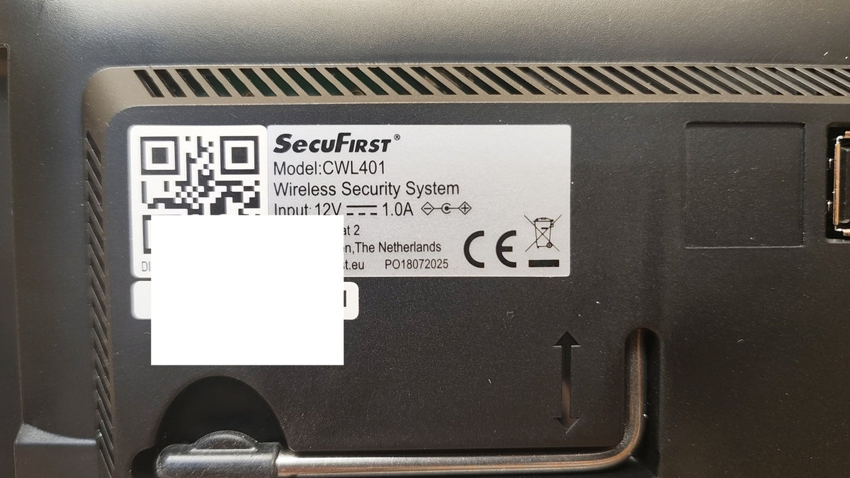 SecuFirst CWL401 Überwachungsset Aussen mit Monitor und 2 Kameras, I40194