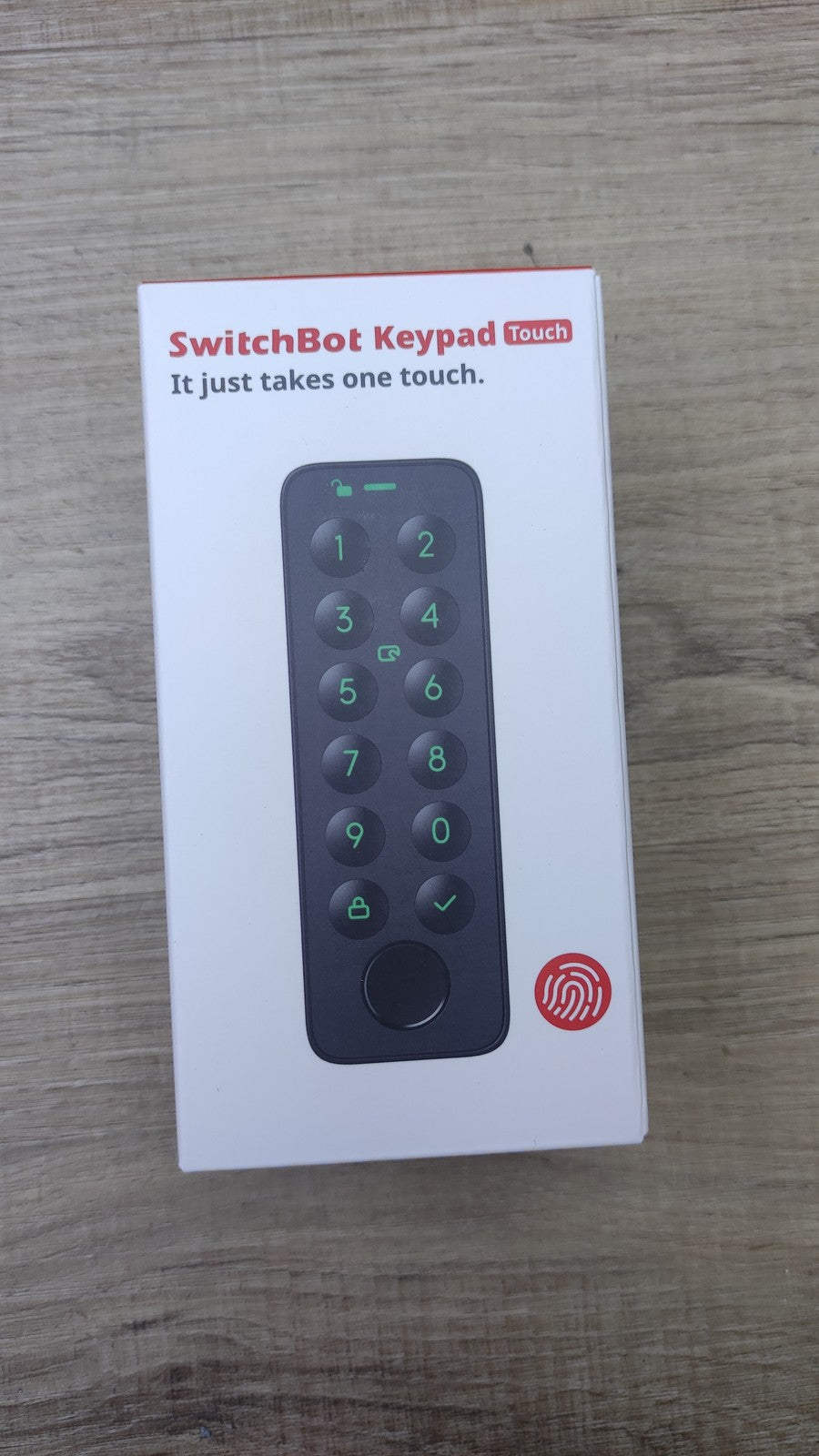 SwitchBot W2500020 Smart Keypad intelligentes Türschloss, I40960
