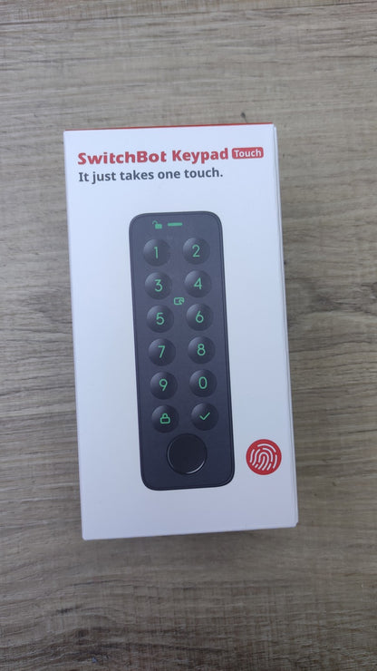 SwitchBot W2500020 Smart Keypad intelligentes Türschloss, I40960