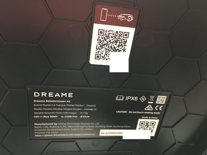 DREAME Mähroboter A2 (MXXA8210), Auto-Begrenzungseinrichtung, 3000 m², I38299