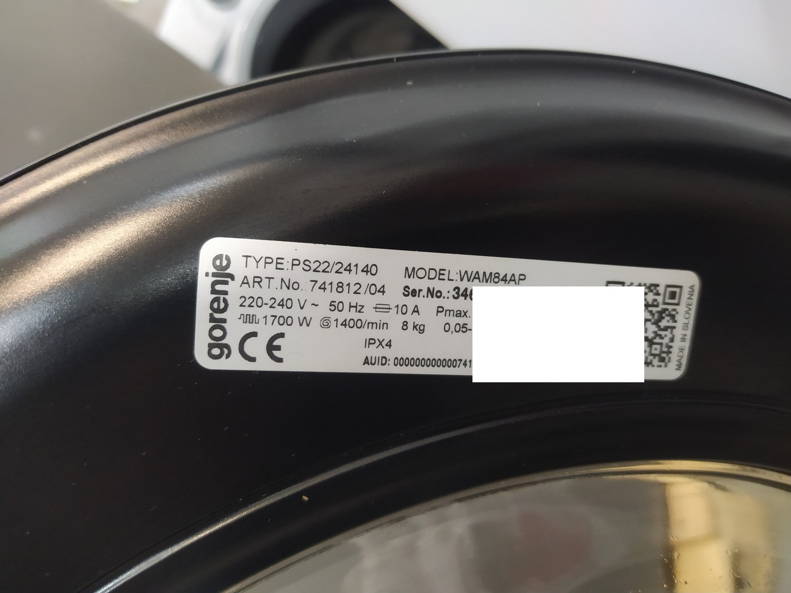 Gorenje WAM84AP Waschmaschine 8 kg EEK: A I34650
