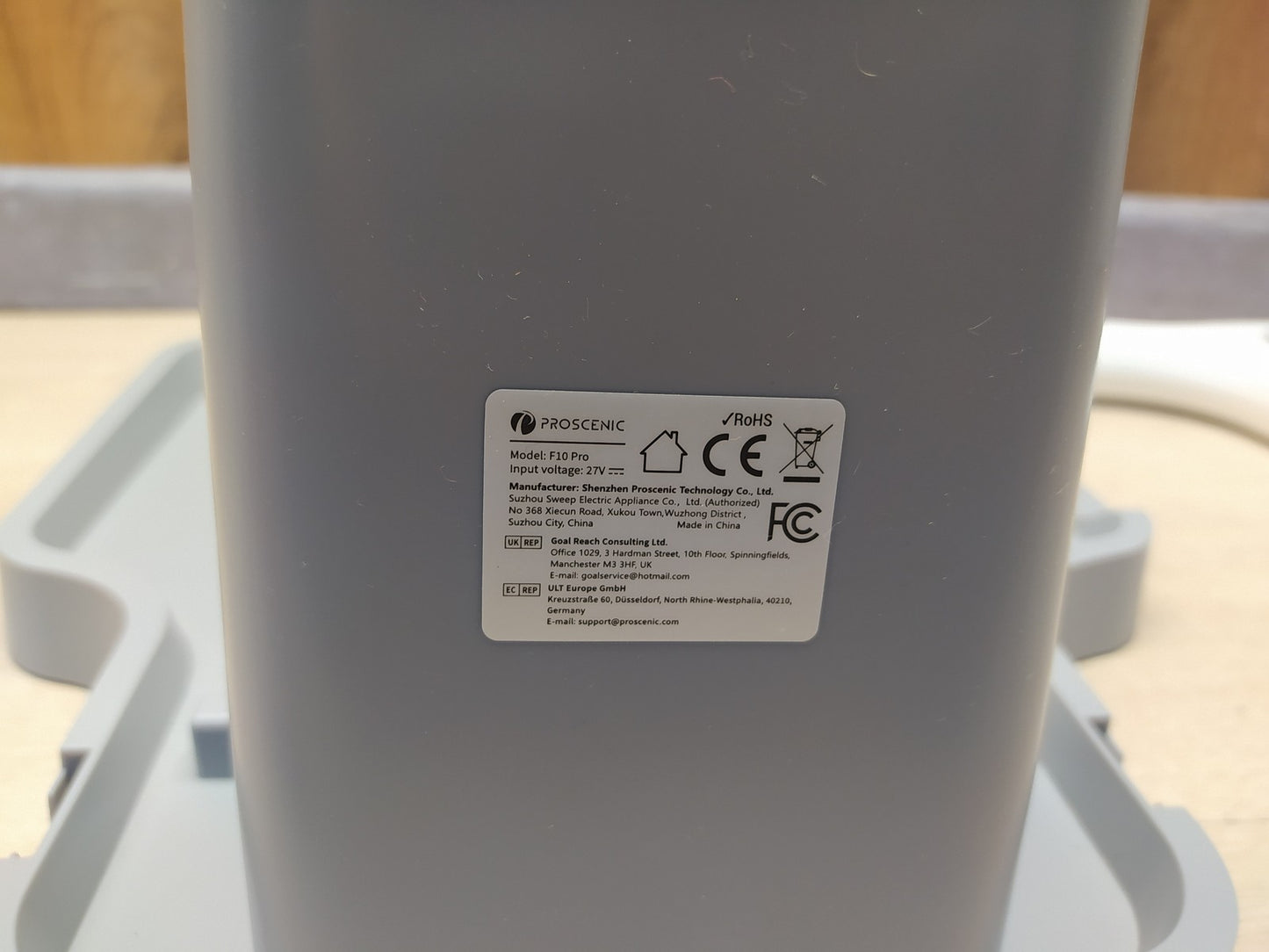 Proscenic F10 Pro Nass-Trockensauger, I36012