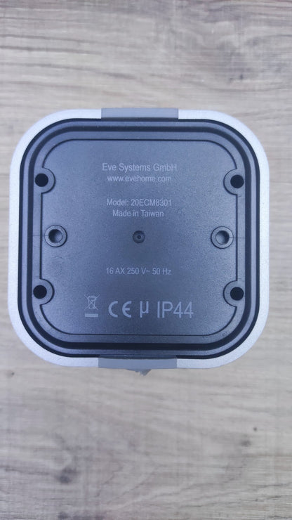 Eve Energy Outdoor (Matter) Smarte Außensteckdose 20ECM8301, I37634
