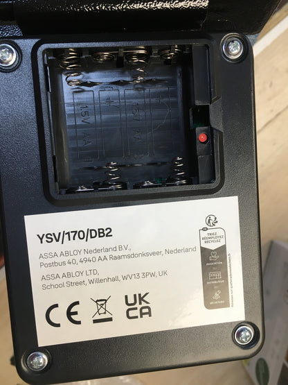 Yale Möbeltresor YSV/170/DB2, 3,8 L, schwarz, I38540