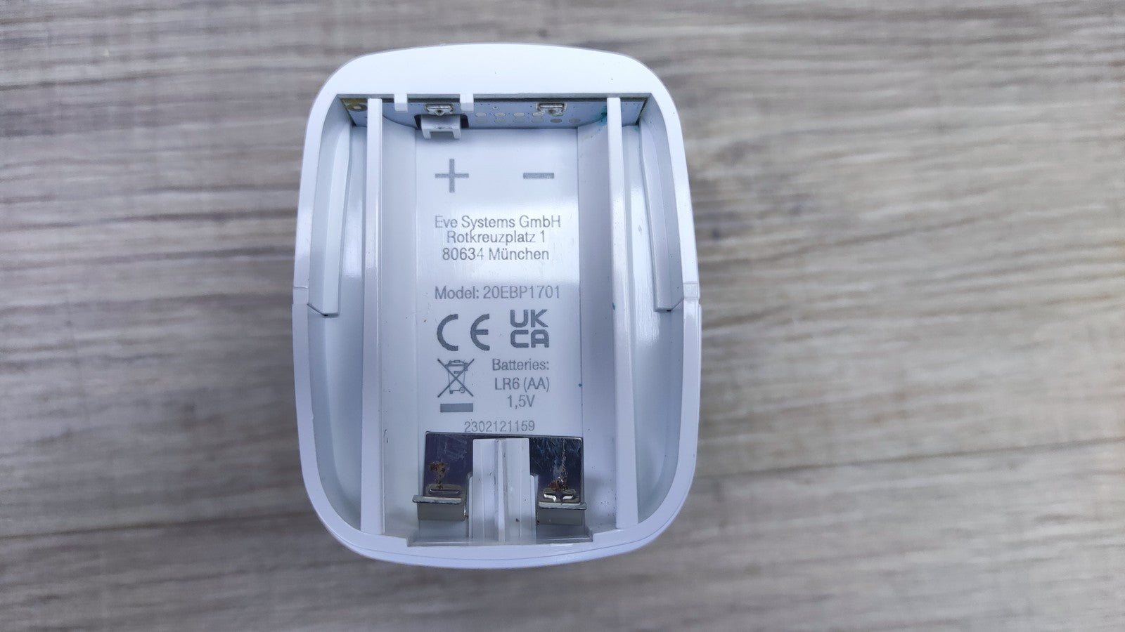 Eve Thermo Smartes Heizkörperthermostat mit LED-Display, I36159