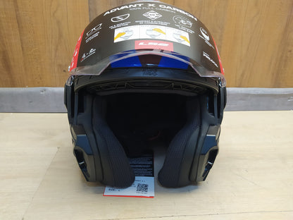 LS2 FF901 ADVANT-X Carbon Klapphelm Motorrad, Größe L (59-60), I37615