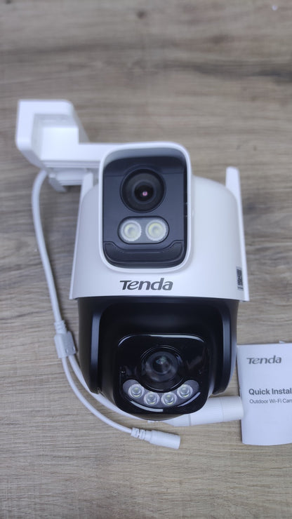Tenda CH9-WCA Überwachungskamera Außen mit Dual-Objektiv, 2K+2K WLAN, I38556