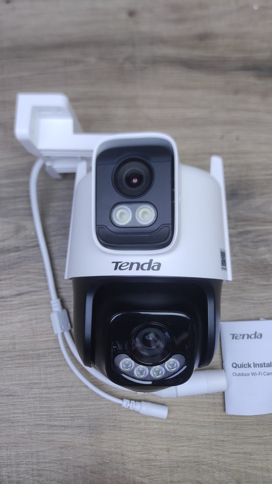 Tenda CH9-WCA Überwachungskamera Außen mit Dual-Objektiv, 2K+2K WLAN, I38556