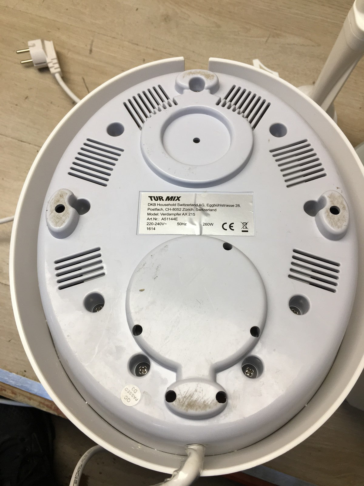 Turmix Verdampfer weiß AX 215, I36582