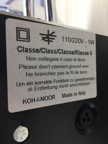 Koh-I-Noor Led Vergrößerungsspiegel 3-fache-Vergrößerung 230 x 460 mm, I15019