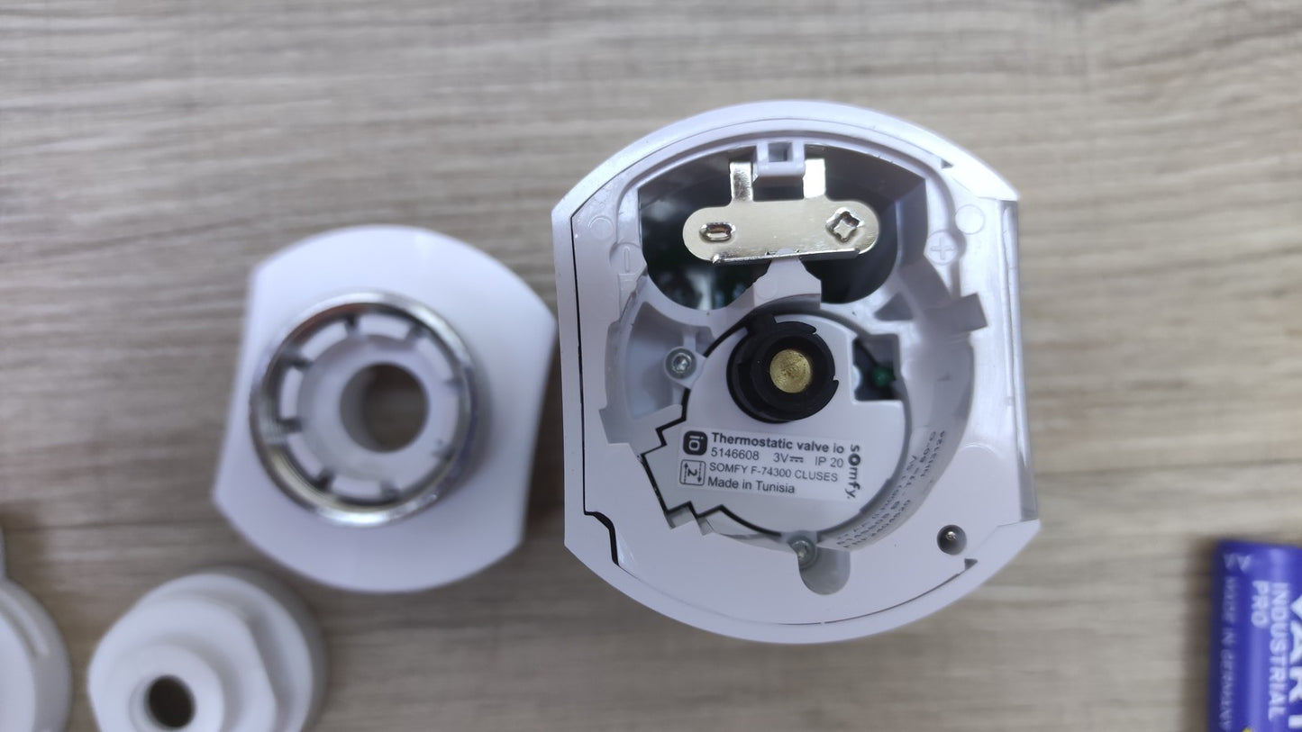 Somfy 1870508 Heizkörperthermostat Valve io, I35385