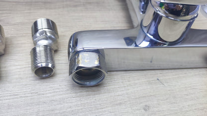 hansgrohe Logis Aufputz Einhebel-Badewannenarmatur 7140000, chrom, I37513