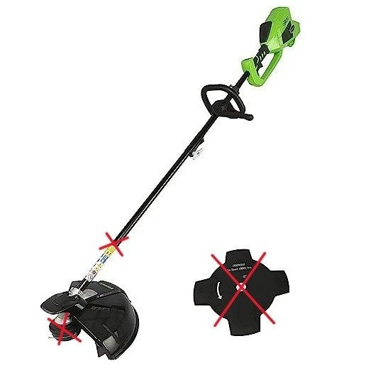 Greenworks Akku-Rasentrimmer und -Sense 2in1 GD40BC, I37200