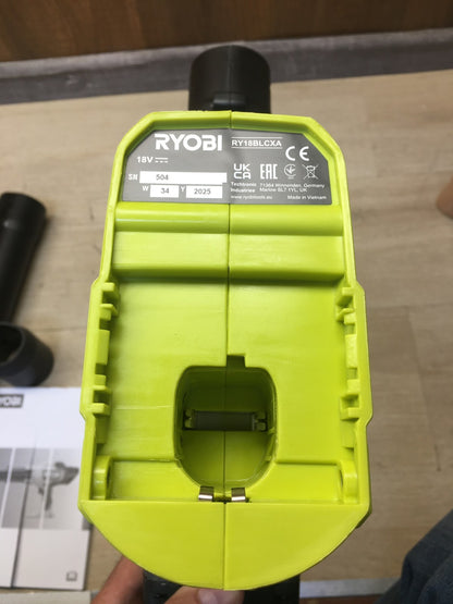RYOBI 18 V ONE+ HP Brushless Akku-Laubgebläse RY18BLCXA Solo, I39865
