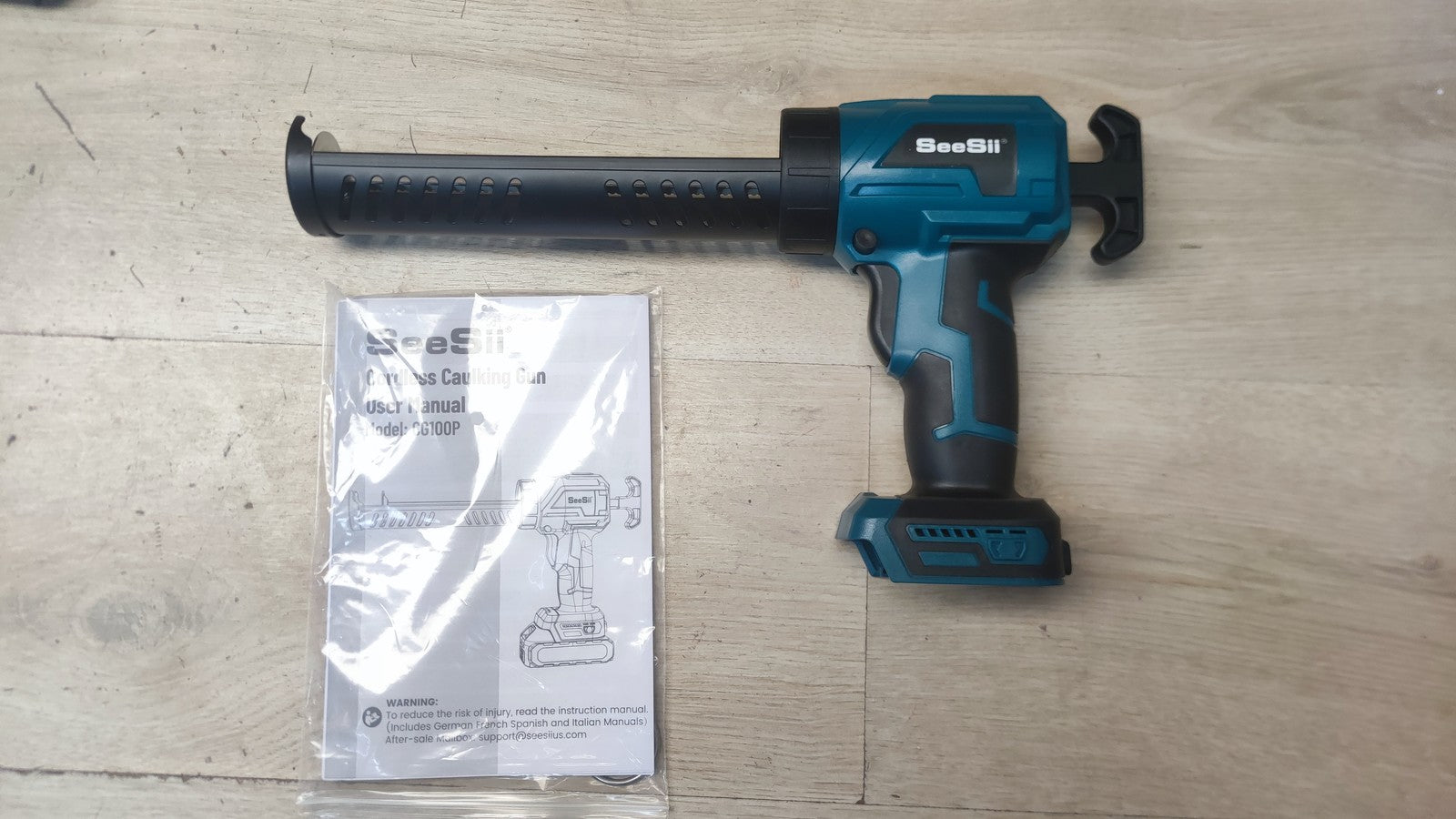 SEESII CG100P Akku-Kartuschenpistole Solo, kompatibel mit Makita 18V, I38141