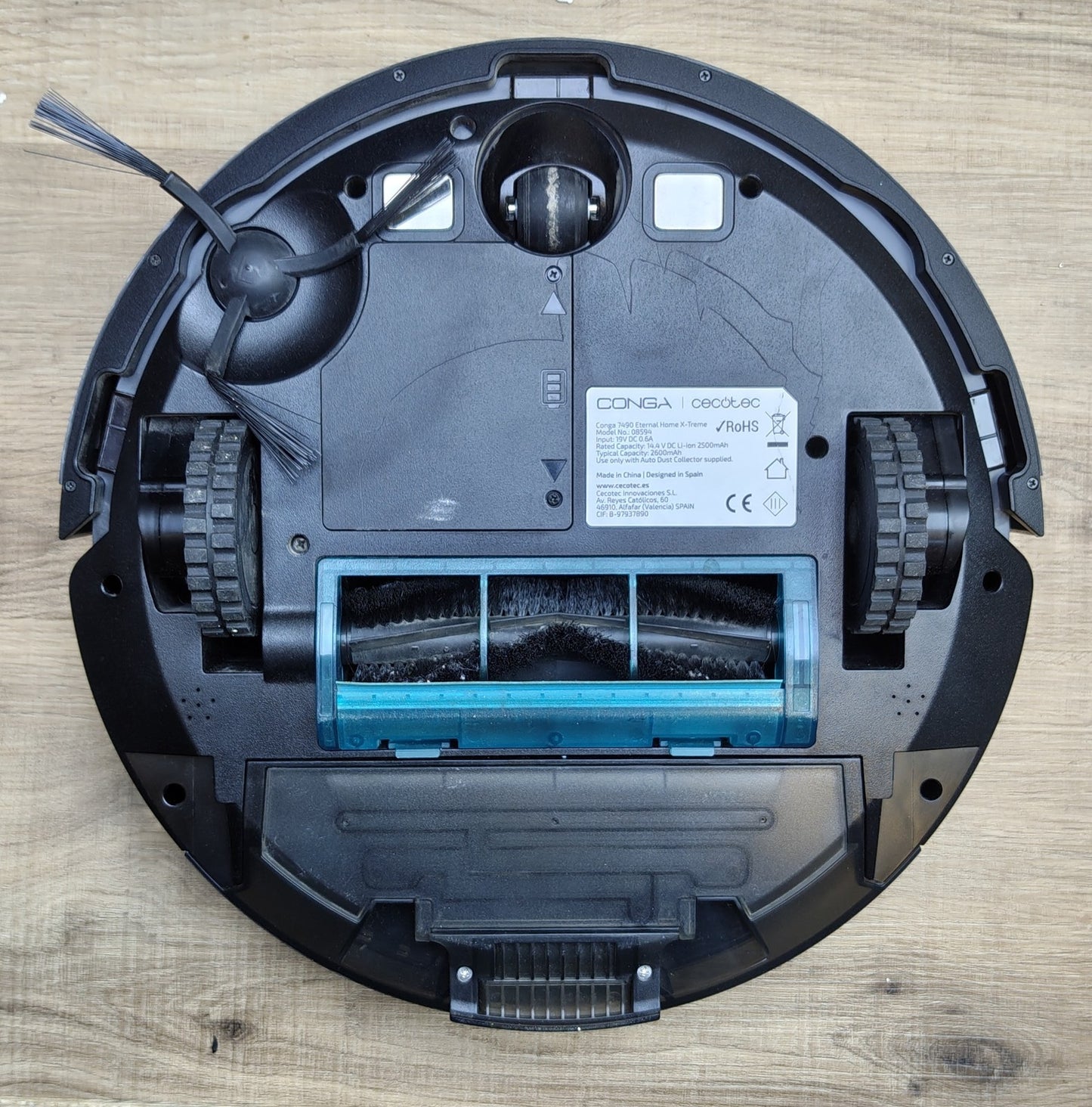 Cecotec Conga 7490 Eternal Home X-Treme Saugroboter mit Wischfunktion, I39778