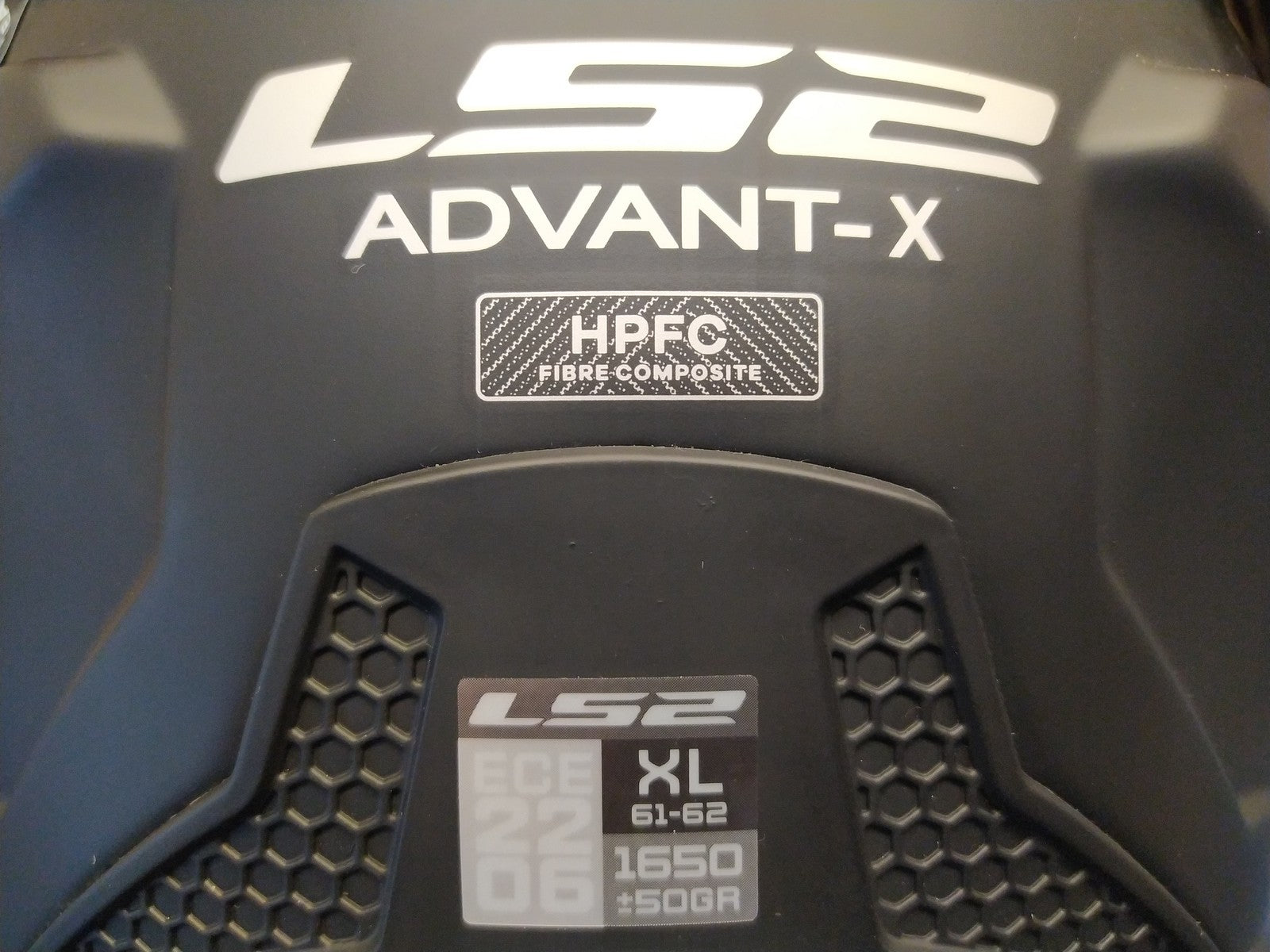 LS2 FF901 ADVANT-X Klapphelm Motorrad schwarz matt Größe XL (61-62) I37738