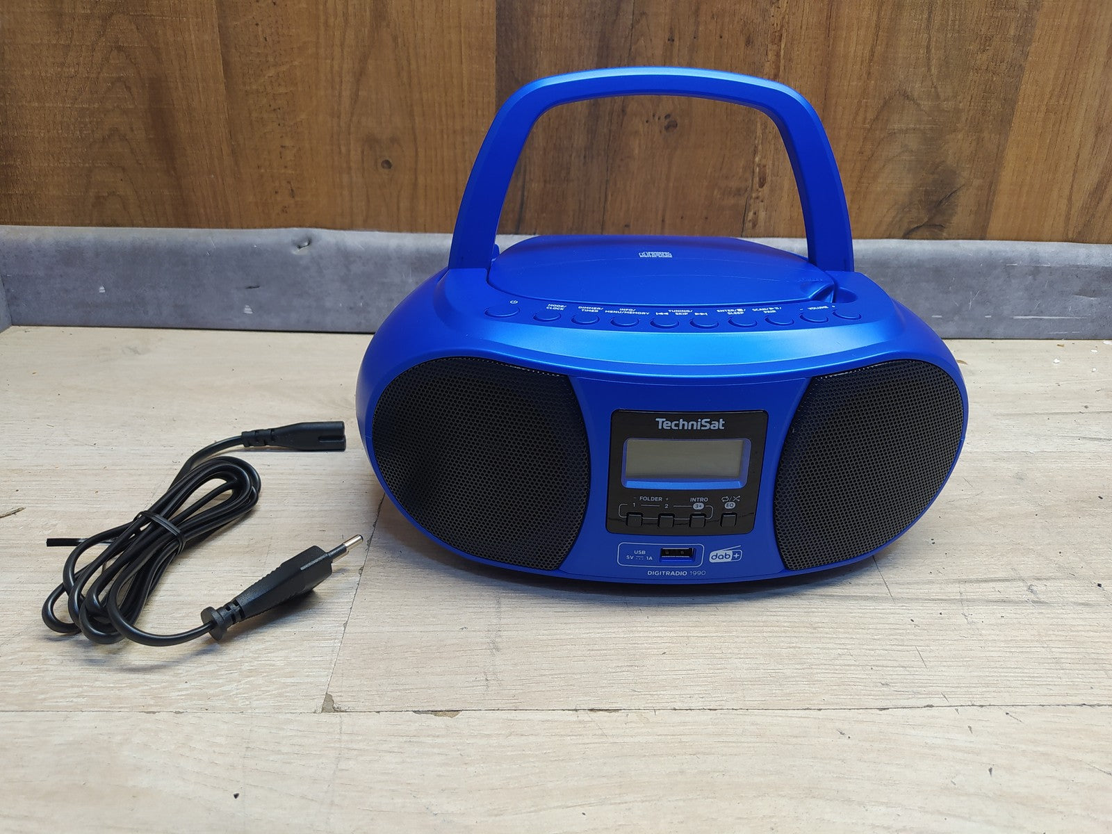 TechniSat DIGITRADIO 1990 Stereo-Boombox mit DAB+/UKW-Radio und CD-Player I39029